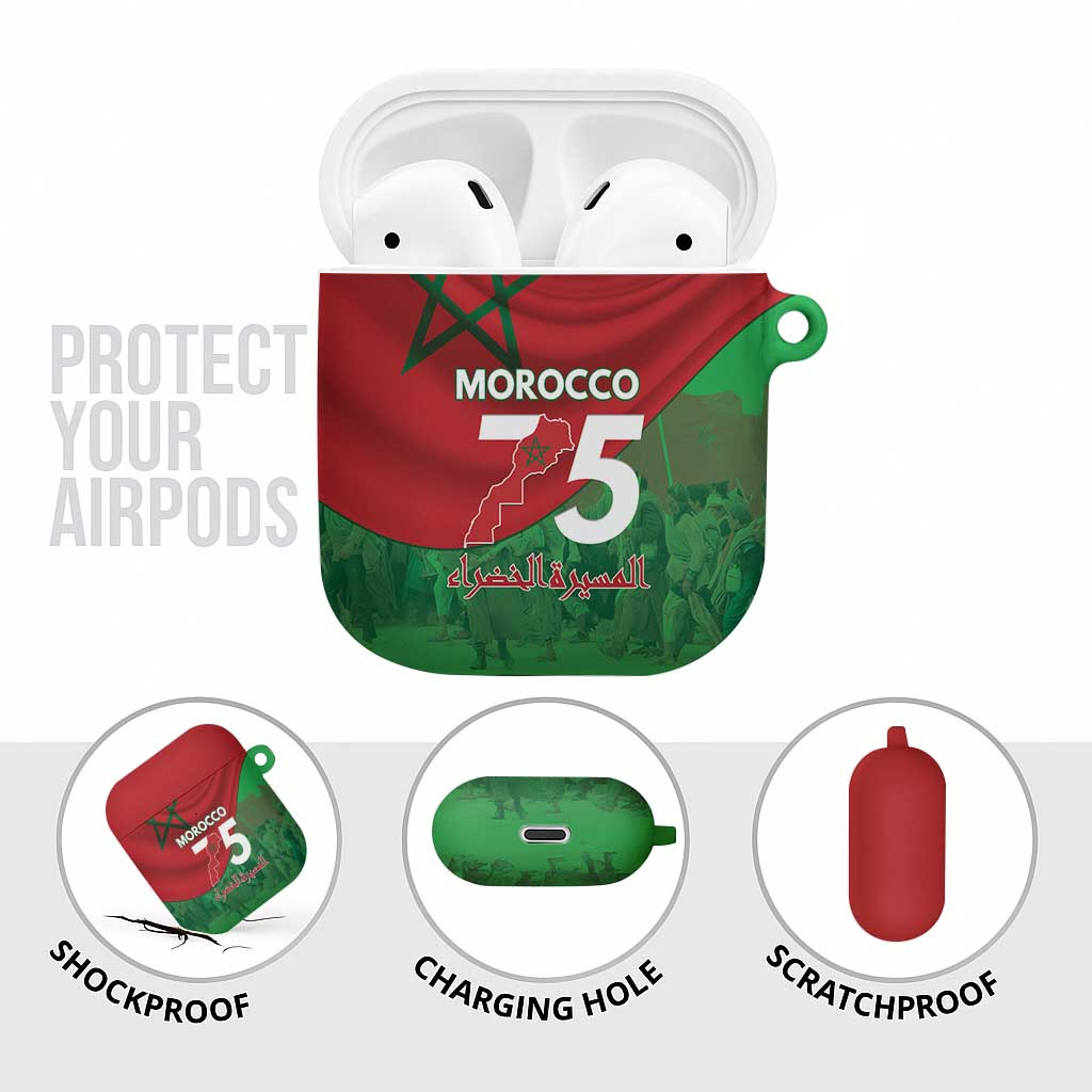 Morocco Green March Day AirPods Case One People - One Nation