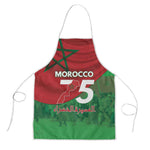 Morocco Green March Day Apron One People - One Nation