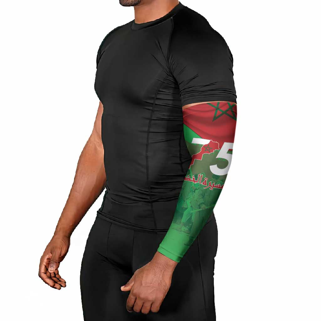 Morocco Green March Day Arm Sleeves One People - One Nation