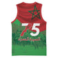 Morocco La Marche Verte Basketball Jersey Happy 50th Anniversary LT15