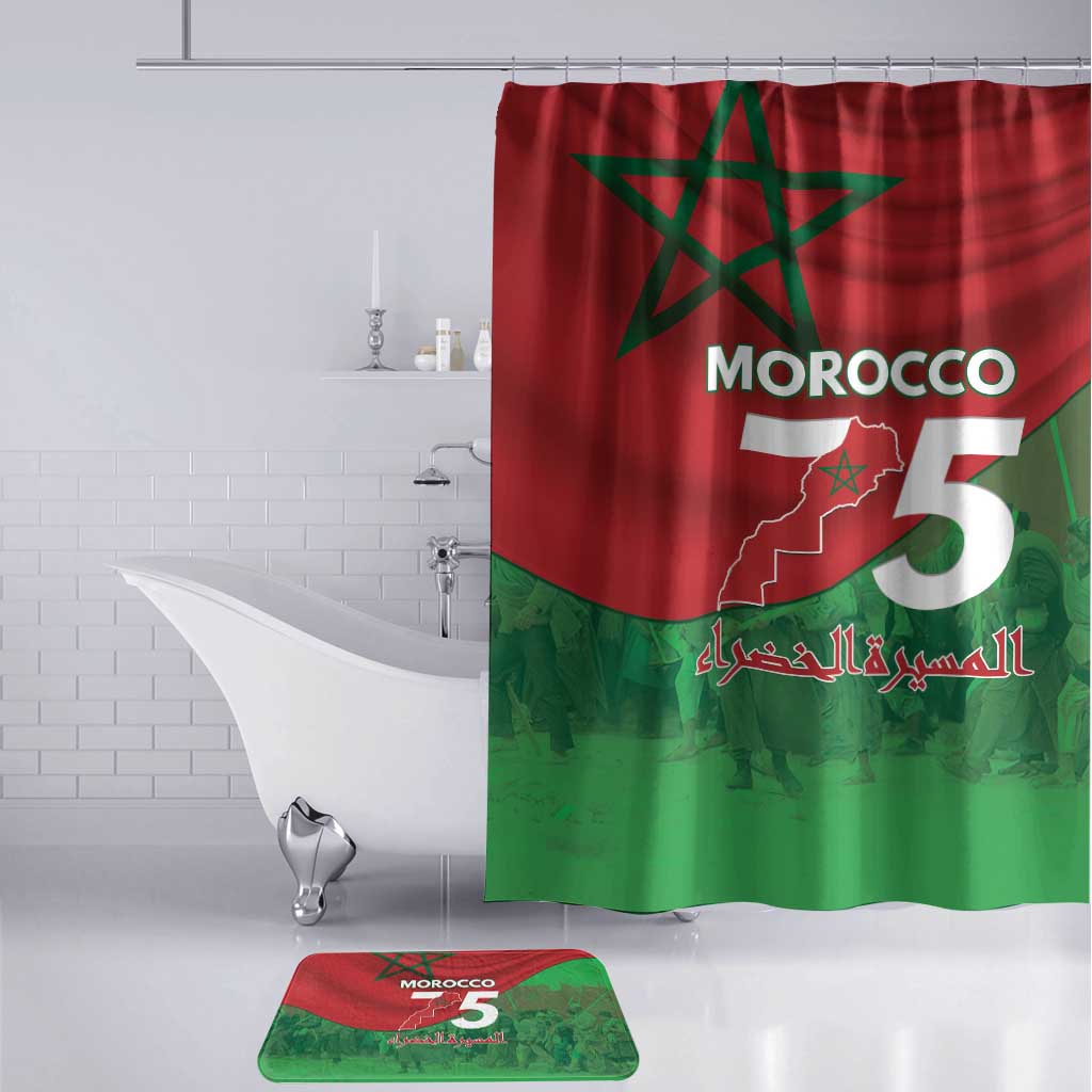 Morocco Green March Day Bathroom Set One People - One Nation
