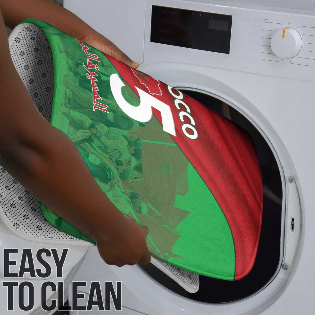 Morocco Green March Day Bathroom Set One People - One Nation