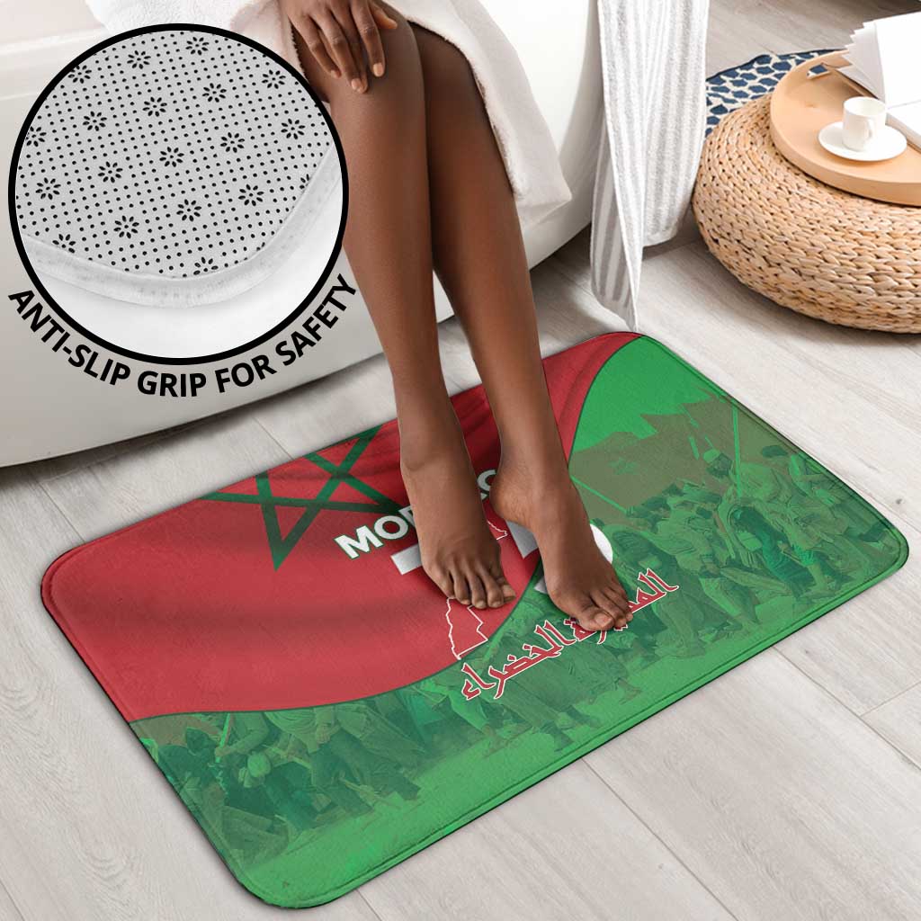 Morocco Green March Day Bathroom Set One People - One Nation