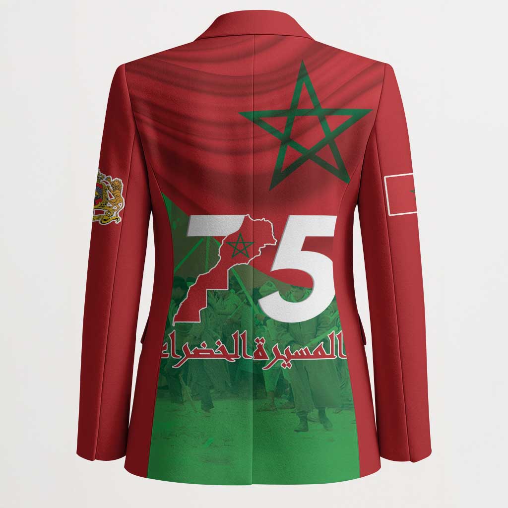 Morocco Green March Day Blazer One People - One Nation