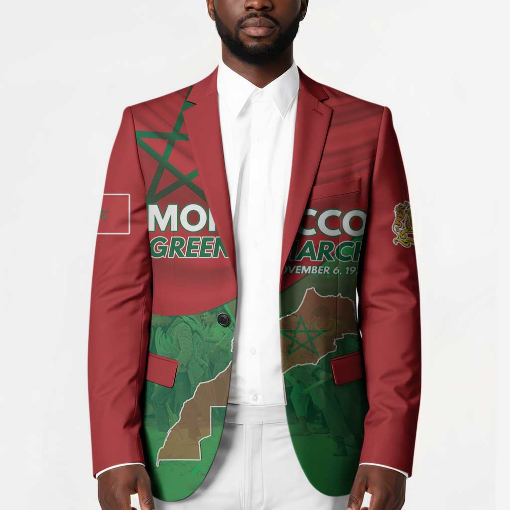 Morocco Green March Day Blazer One People - One Nation