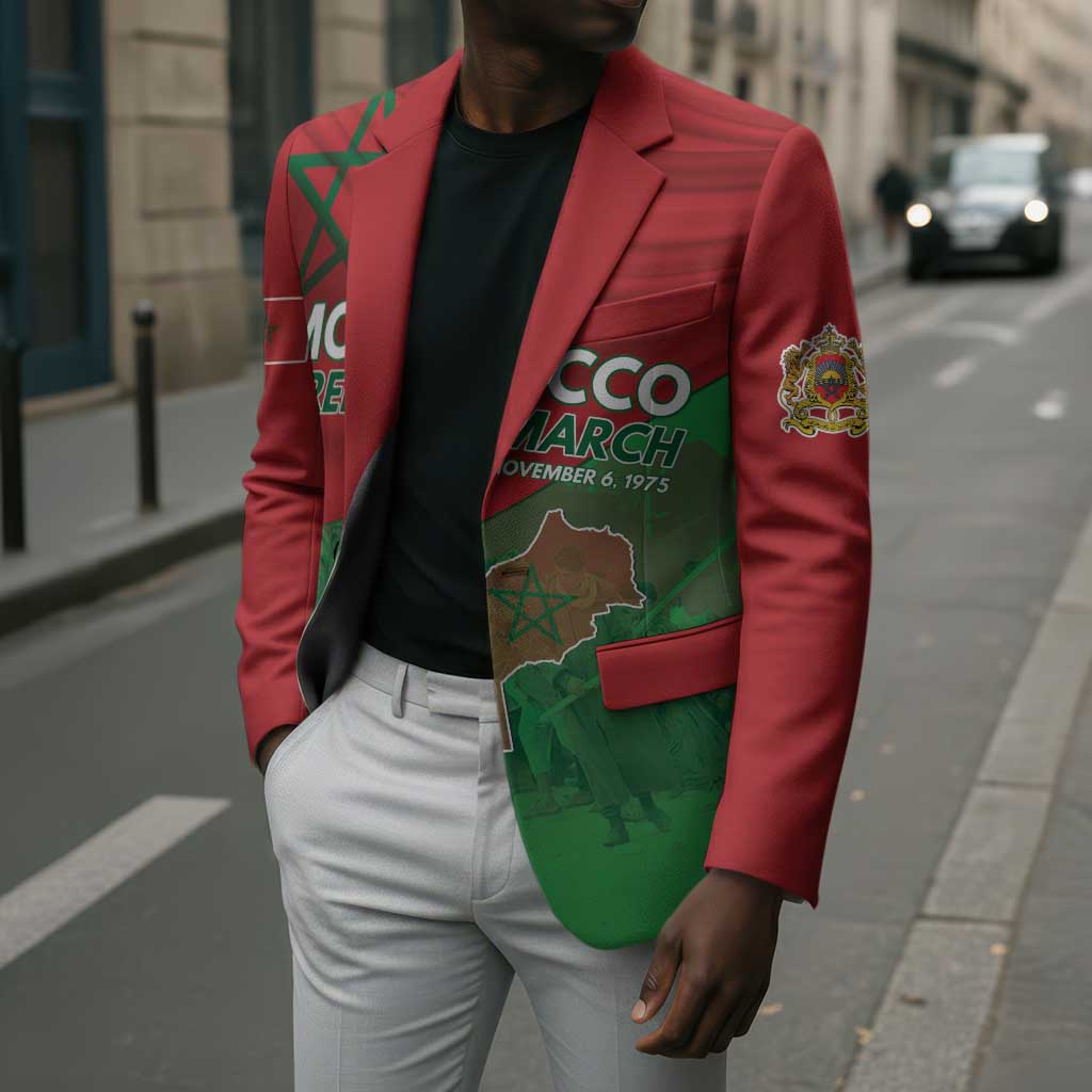 Morocco Green March Day Blazer One People - One Nation