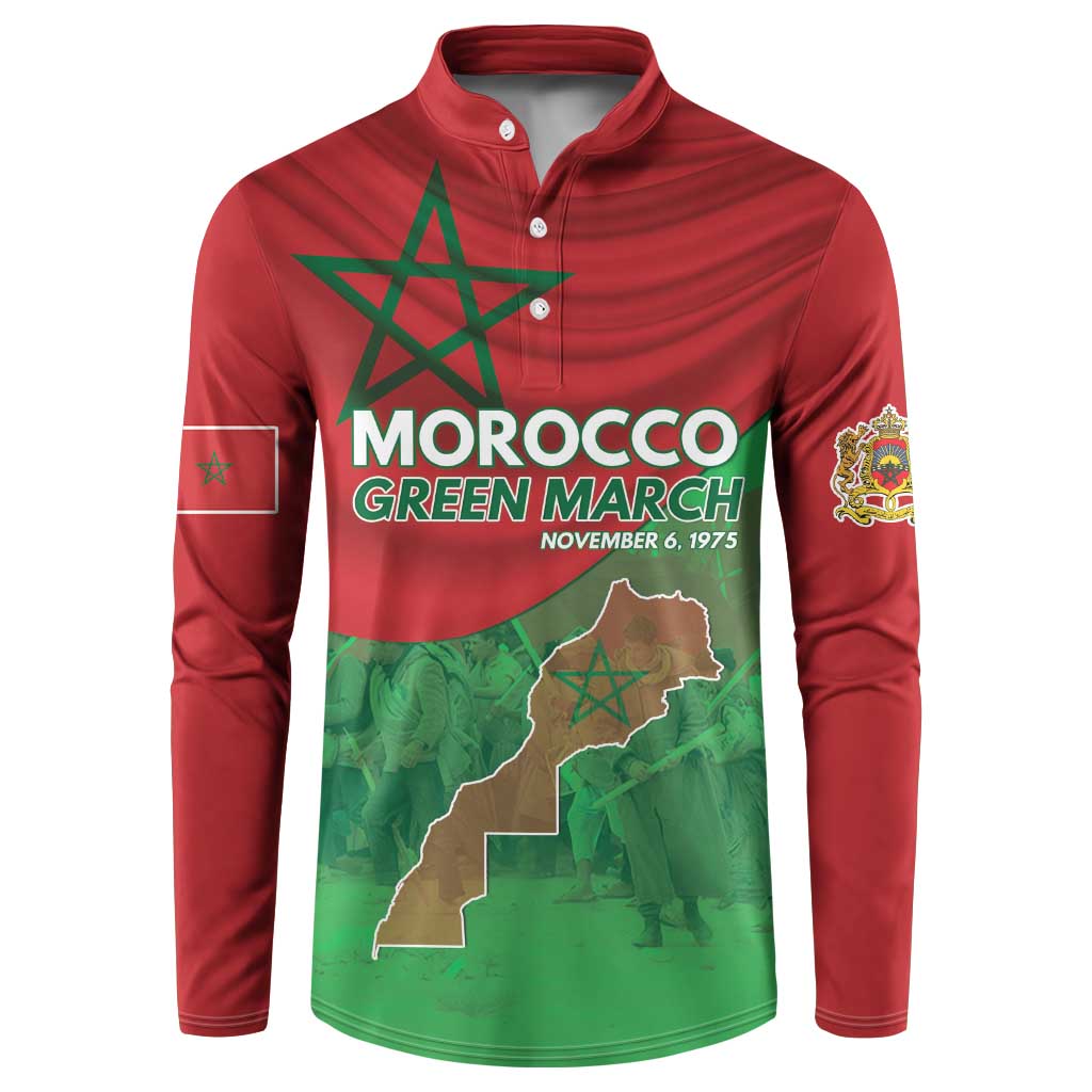 Morocco Green March Day Button Sweatshirt One People - One Nation