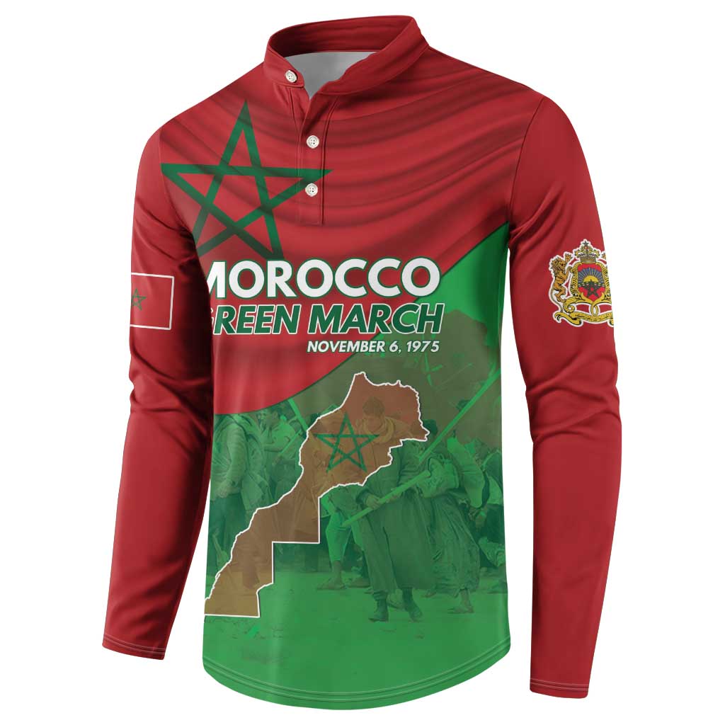 Morocco Green March Day Button Sweatshirt One People - One Nation