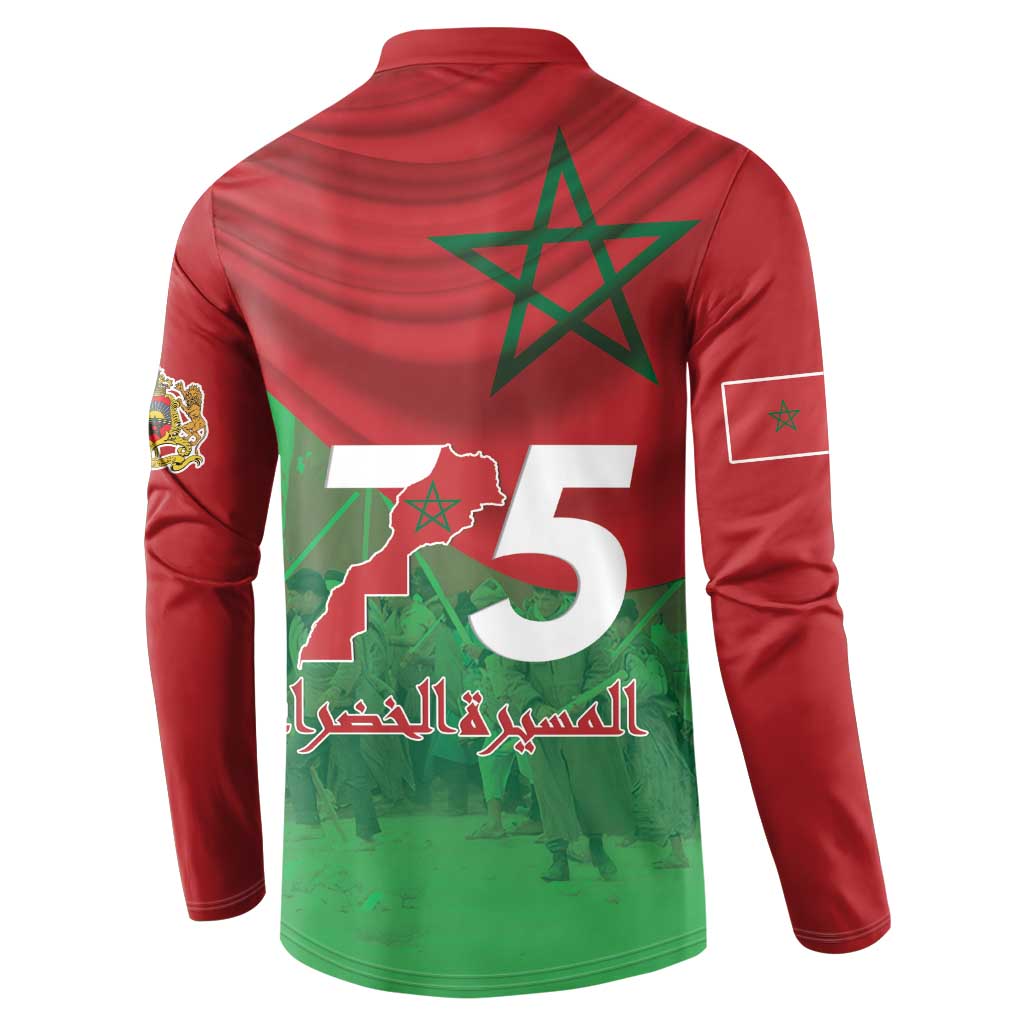Morocco Green March Day Button Sweatshirt One People - One Nation