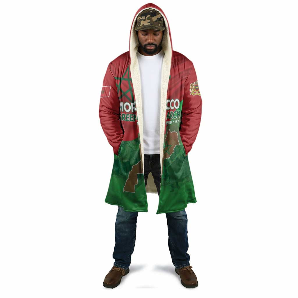 Morocco Green March Day Cloak One People - One Nation
