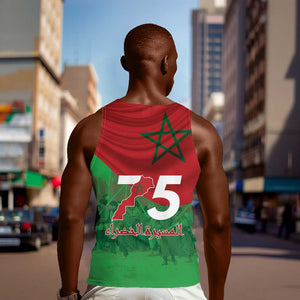 Morocco La Marche Verte Men Tank Top Happy 50th Anniversary - African Pride