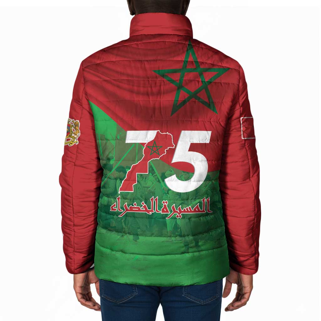 Morocco Green March Day Padded Jacket One People - One Nation
