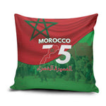 Morocco Green March Day Pillow Cover One People - One Nation