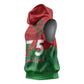 Morocco La Marche Verte Sleeveless Hoodie Happy 50th Anniversary - African Pride