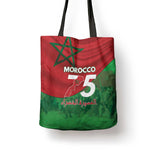 Morocco Green March Day Tote Bag One People - One Nation