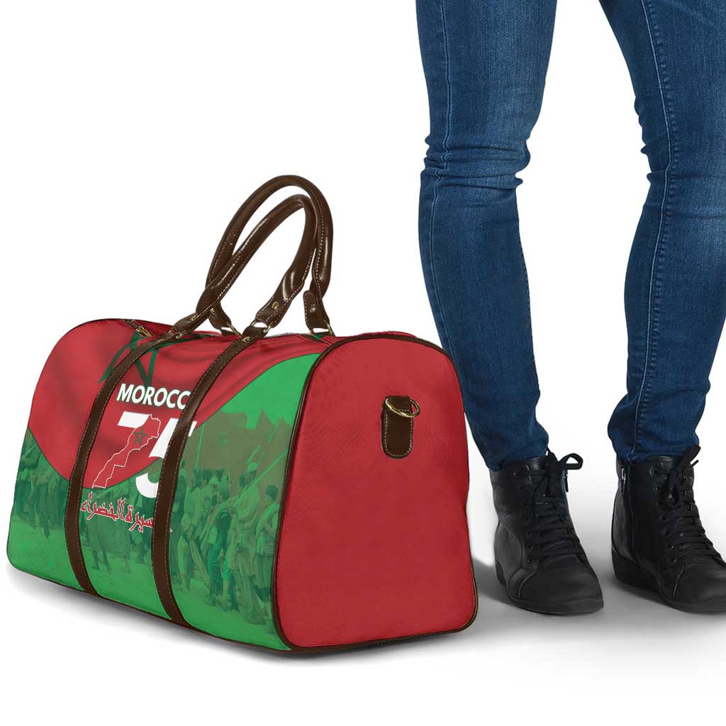 Morocco Green March Day Travel Bag One People - One Nation