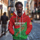 Morocco La Marche Verte Zip Hoodie Happy 50th Anniversary - African Pride