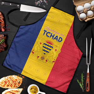 Chad Apron Coat Of Arms - Flag Style