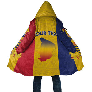 Personalized Chad Cloak Coat Of Arms - Flag Style