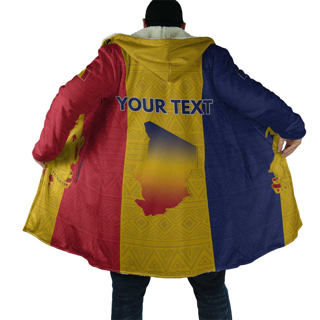 Personalized Chad Cloak Coat Of Arms - Flag Style