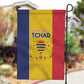 Chad Flag Style Garden Flag African Pattern - African Pride