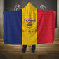 Chad Flag Style Hooded Blanket African Pattern - African Pride