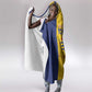Chad Flag Style Hooded Blanket African Pattern - African Pride
