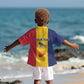 Personalized Chad Flag Style Kid Hawaiian Shirt African Pattern - African Pride