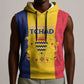 Personalized Chad Flag Style Sleeveless Hoodie African Pattern - African Pride