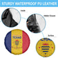 Chad Flag Style Spare Tire Cover African Pattern - African Pride