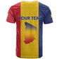 Personalized Chad Flag Style T shirt African Pattern - African Pride