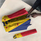 Chad Umbrella Coat Of Arms - Flag Style