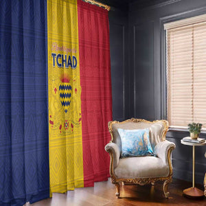 Chad Flag Style Window Curtain African Pattern - African Pride