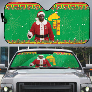 Burkina Faso Christmas Auto Sun Shade I Stand With Traore