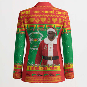 Burkina Faso Christmas Blazer I Stand With Traore