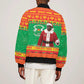 Afro Burkina Faso Christmas Spirit Bomber Jacket Stand With Traore Stand With Hope - African Pride
