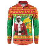 Burkina Faso Christmas Button Sweatshirt I Stand With Traore