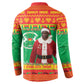 Burkina Faso Christmas Button Sweatshirt I Stand With Traore