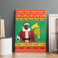 Afro Burkina Faso Christmas Spirit Canvas Wall Art Stand With Traore Stand With Hope - African Pride