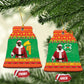 Afro Christmas in Burkina Faso Ibrahim Traore Ceramic Ornament Merry Christmas - African Pride