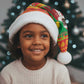 Afro Christmas in Burkina Faso Ibrahim Traore Christmas Santa Hat Merry Christmas - African Pride