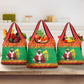 Afro Burkina Faso Christmas Spirit Grocery Bag Stand With Traore Stand With Hope - African Pride
