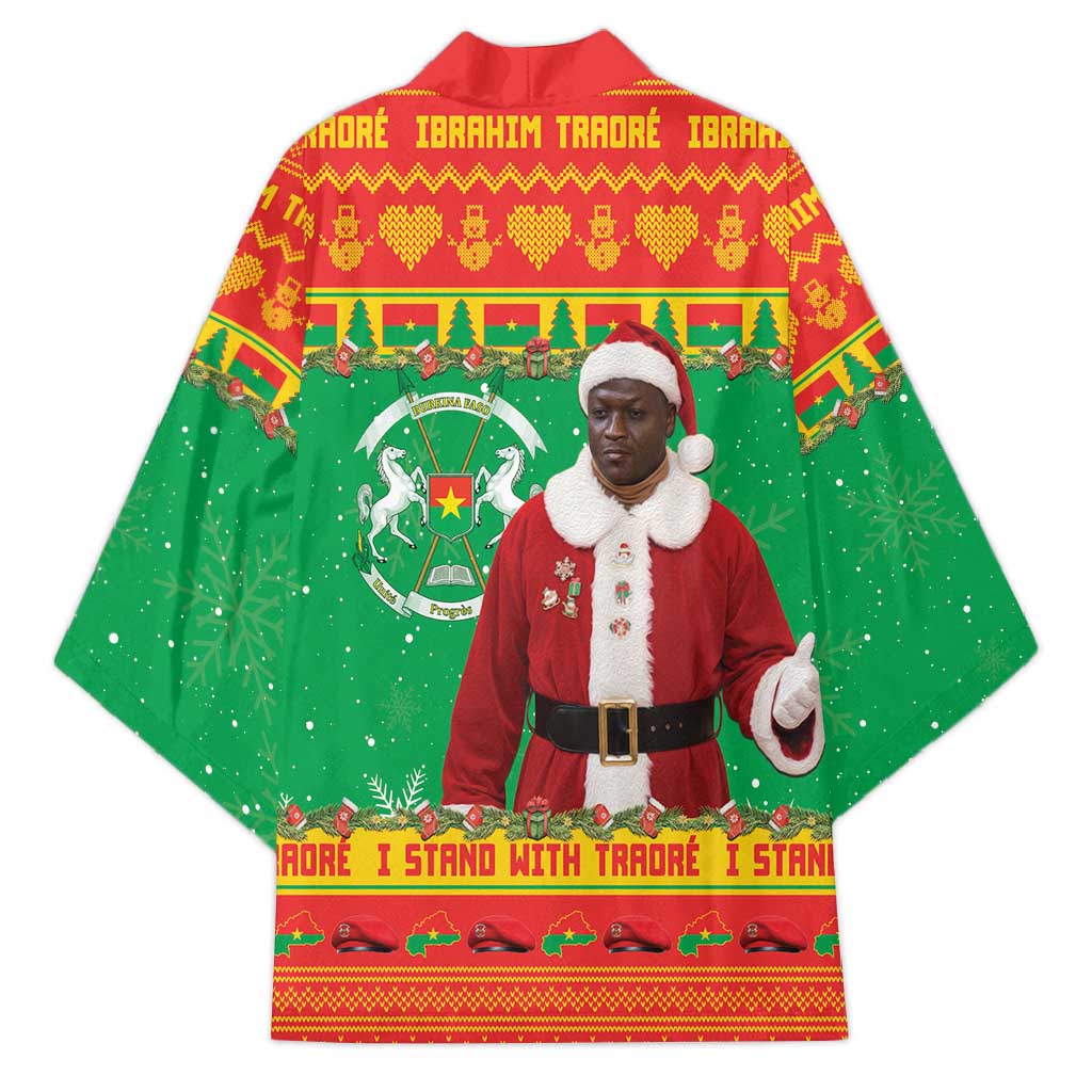 Burkina Faso Christmas Kimono I Stand With Traore