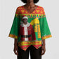 Burkina Faso Christmas Kimono Sleeve Blouse I Stand With Traore