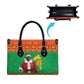 Burkina Faso Christmas Leather Bag I Stand With Traore