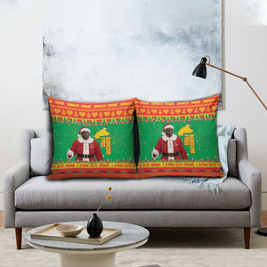 Burkina Faso Christmas Pillow Cover I Stand With Traore