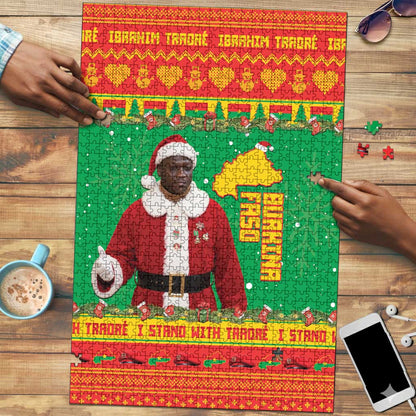 Burkina Faso Christmas Puzzle I Stand With Traore