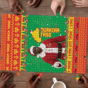 Burkina Faso Christmas Puzzle I Stand With Traore