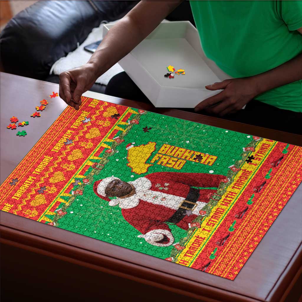 Burkina Faso Christmas Puzzle I Stand With Traore