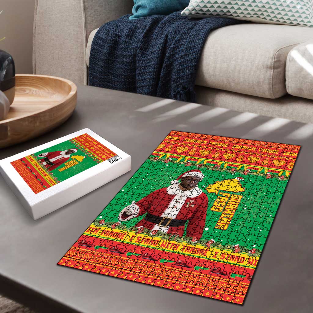 Burkina Faso Christmas Puzzle I Stand With Traore